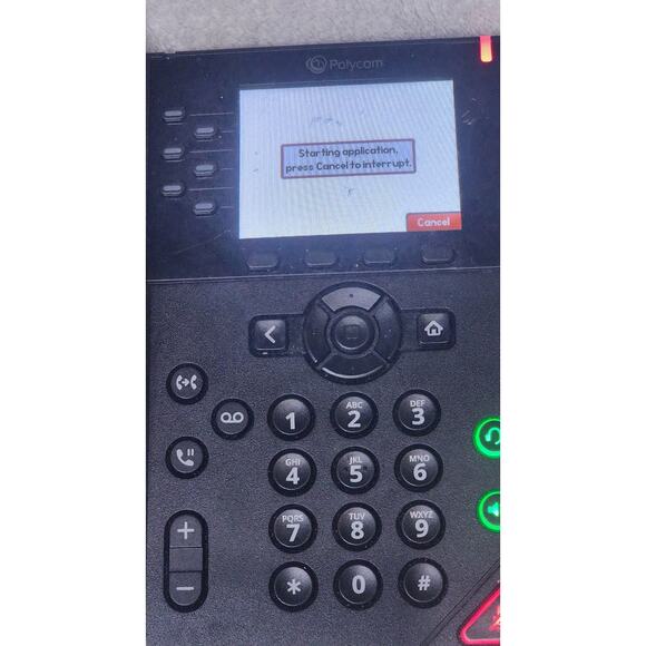 Polycom VVX 350 Black IP Display Speakerphone - Picture 4 of 8